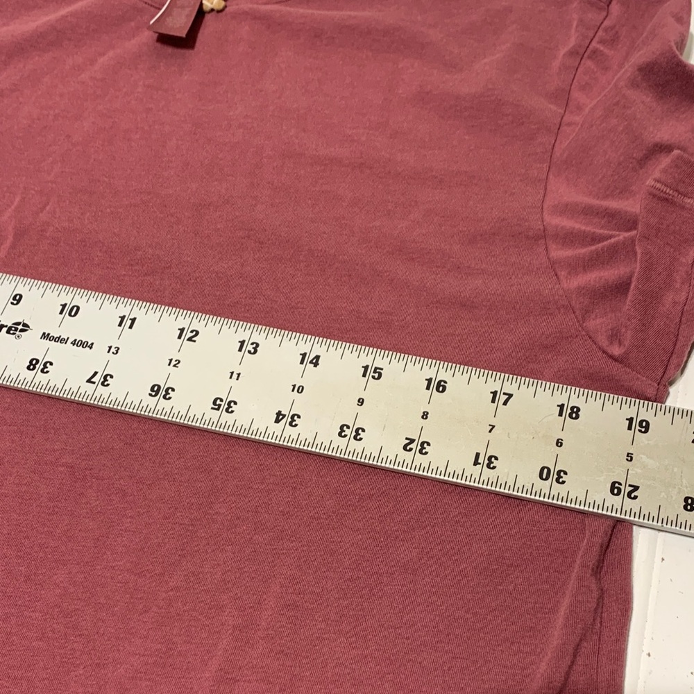 SKIMS Stretch Jersey Short Sleeve Tee Eggplant - Picture 4 of 5